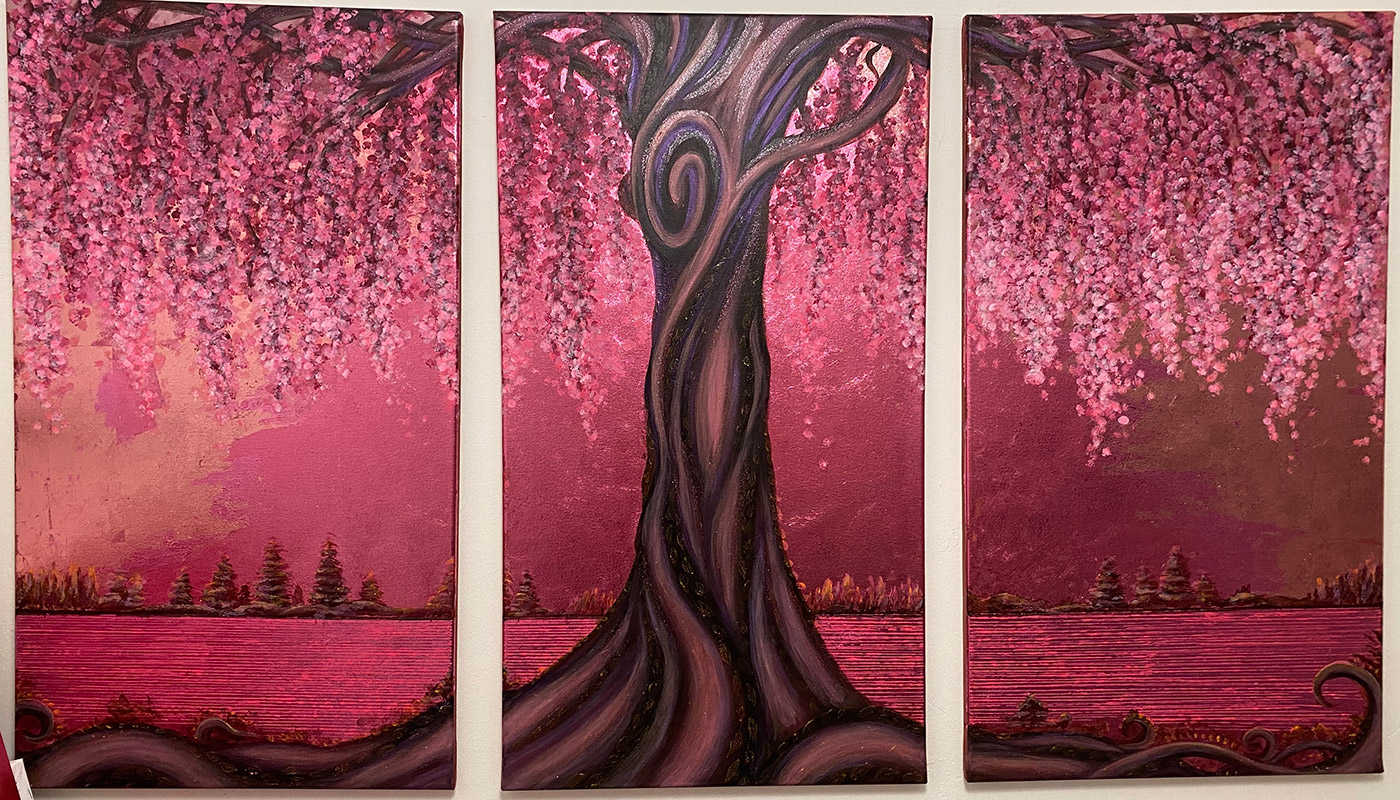 Vendula Zlamalova - Cherry Blossom Tree (Light)